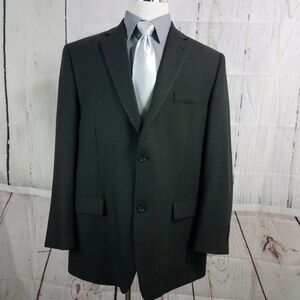 Joseph & Feiss Gold 44R Multicolor Suit Blazer Sports Coat